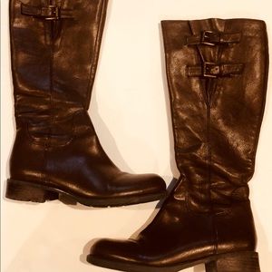 Franco Sarto Women’s Brown Knee High Boots
